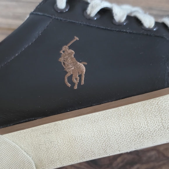 Polo by Ralph Lauren Men's Black Sneakers - Picture 7 of 9